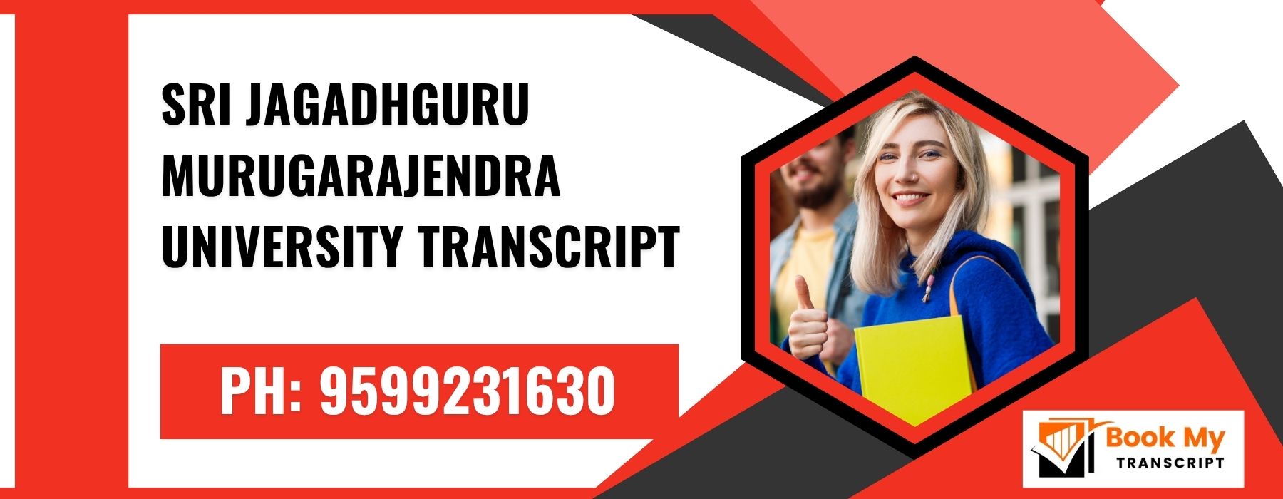 Sri Jagadhguru Murugarajendra University Transcript, Moi, Degree Certificate,  9599231630