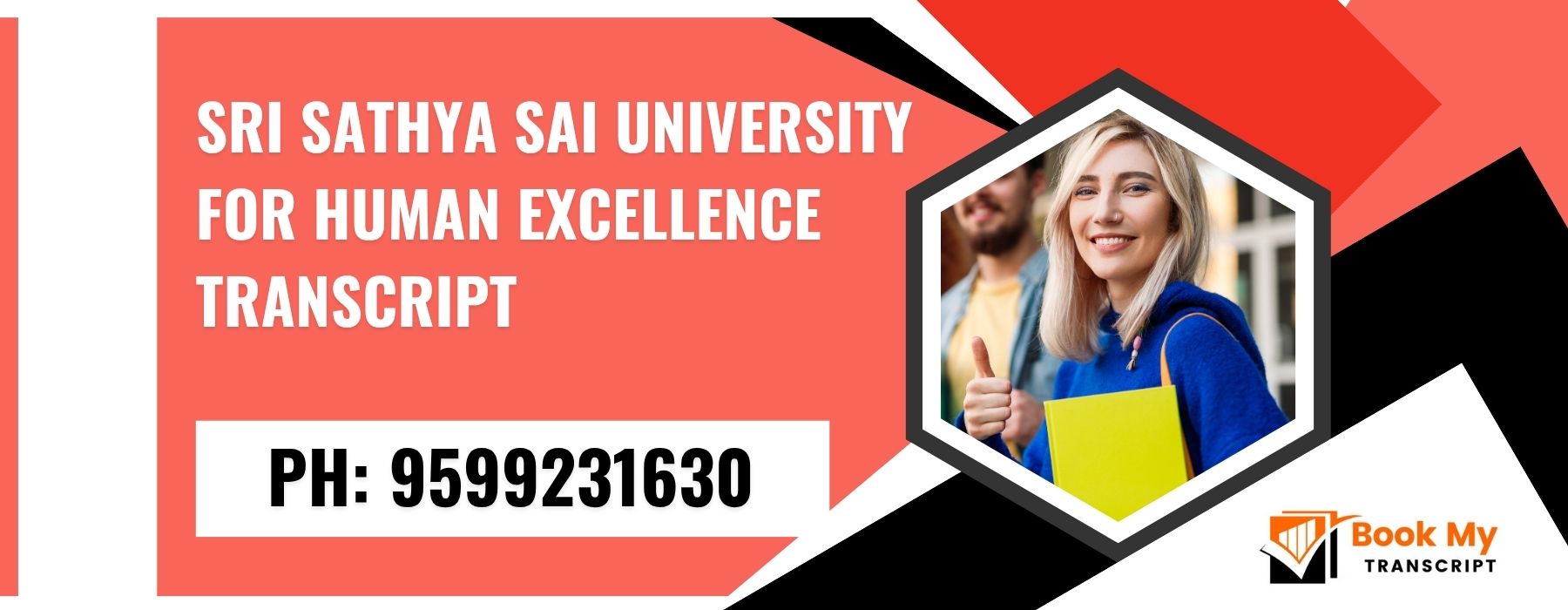 Sri Sathya Sai University for Human Excellence Transcript, Moi, Degree Certificate, 9599231630