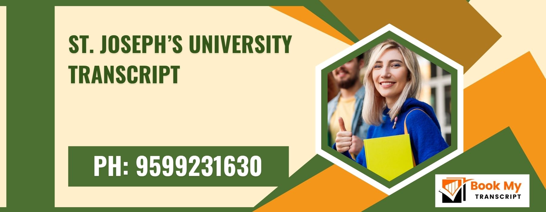 St. Joseph’s University Transcript, Moi, Degree Certificate,  9599231630