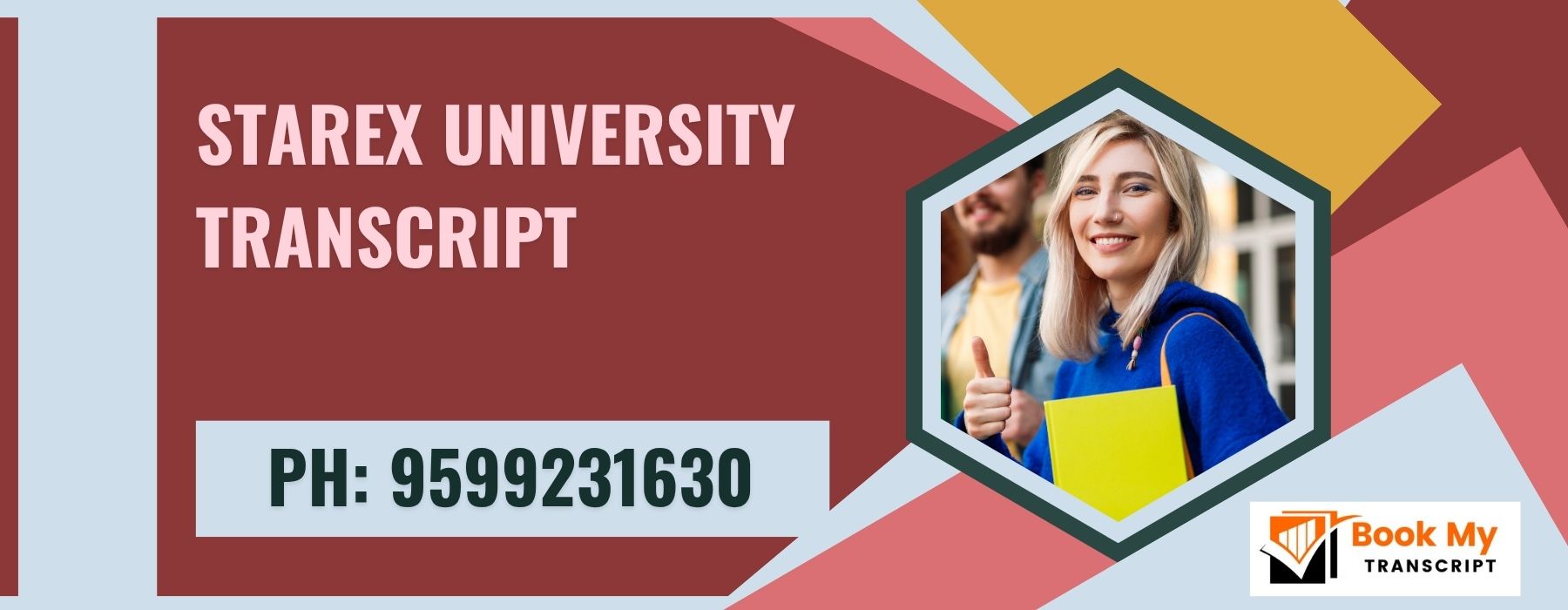 Starex University Transcript, Moi, Degree Certificate  9599231630
