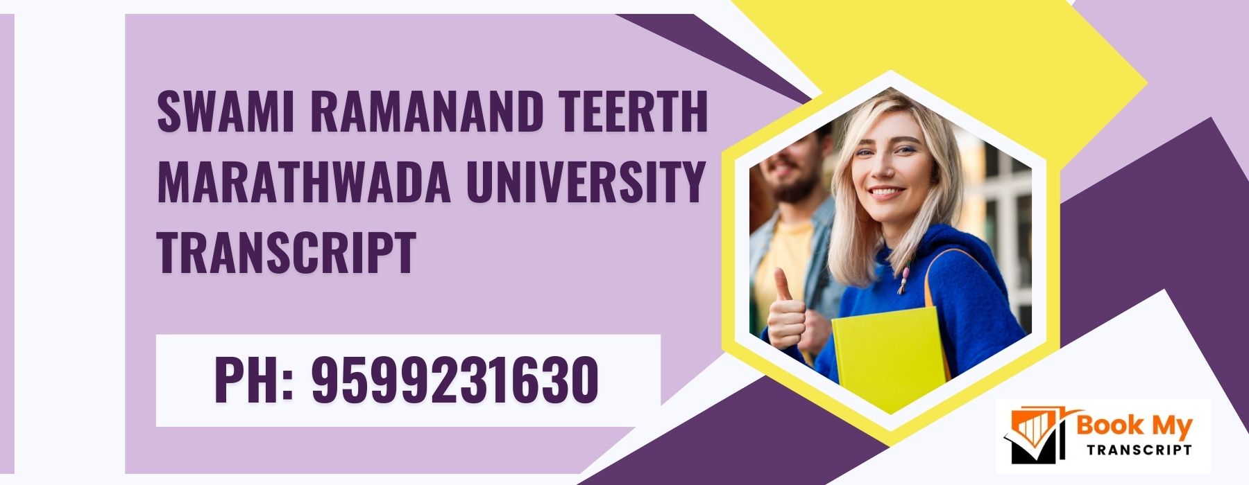 Swami Ramanand Teerth Marathwada University Transcript, Moi, Degree Certificate 9599231630