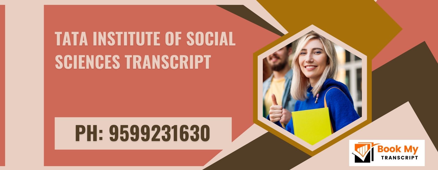 Tata Institute of Social Sciences Transcript, Moi, Degree Certificate 9599231630