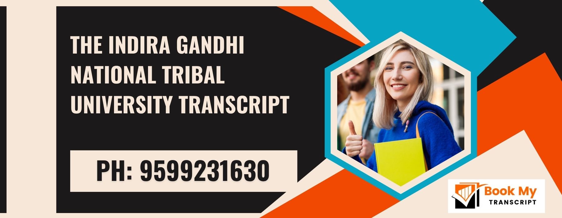 The Indira Gandhi National Tribal University Transcript, Moi, Degree Certificate, 9599231630