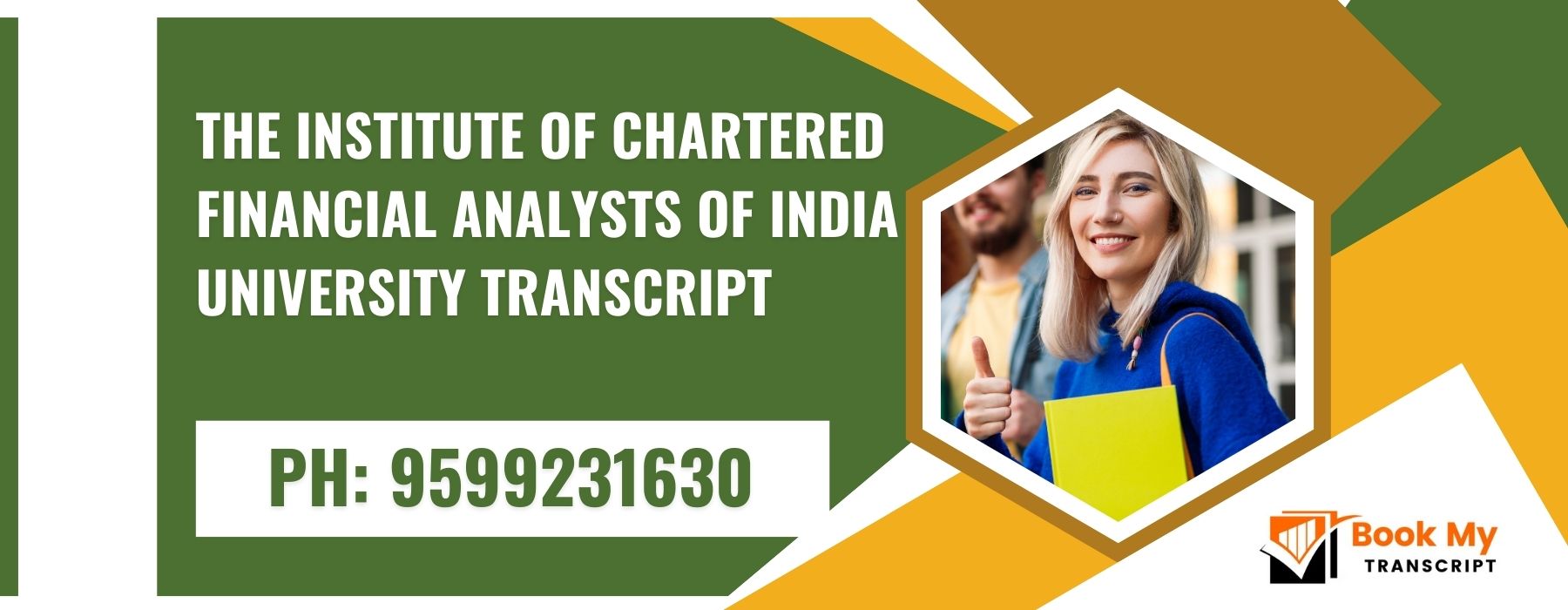 The Institute of Chartered Financial Analysts of India University Transcript, Moi, Degree Certificate,  9599231630