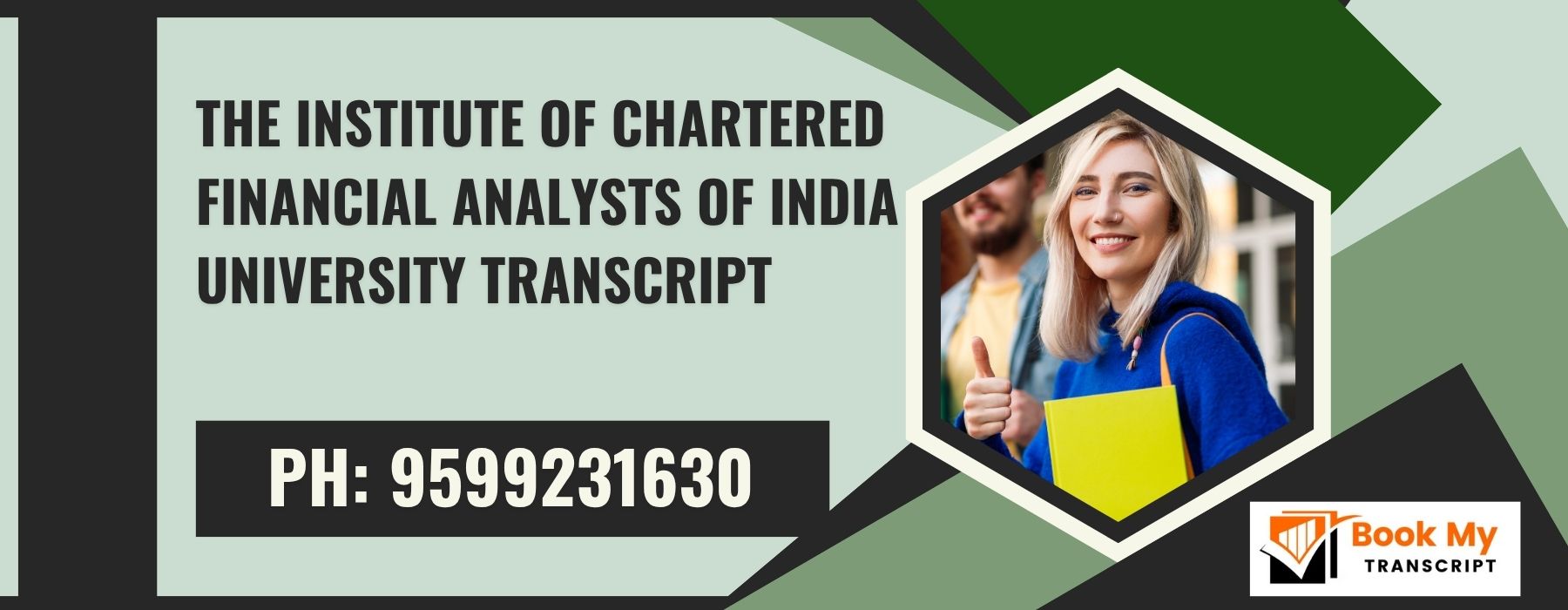 The Institute of Chartered Financial Analysts of India University Transcript, Moi, Degree Certificate 9599231630