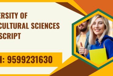 University of Agricultural Sciences Transcript, Moi, Degree Certificate,9599231630