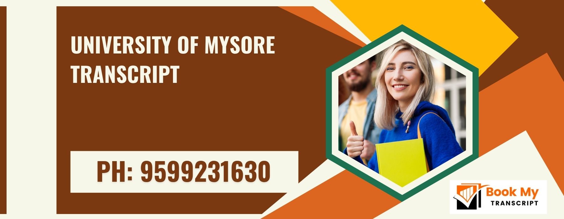 University of Mysore Transcript, Moi, Degree Certificate, 9599231630