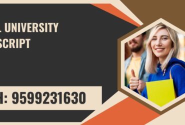 Utkal University Transcript, Moi, Degree Certificate 9599231630