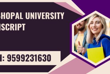 Vit Bhopal University Transcript, Moi, Degree Certificate, 9599231630