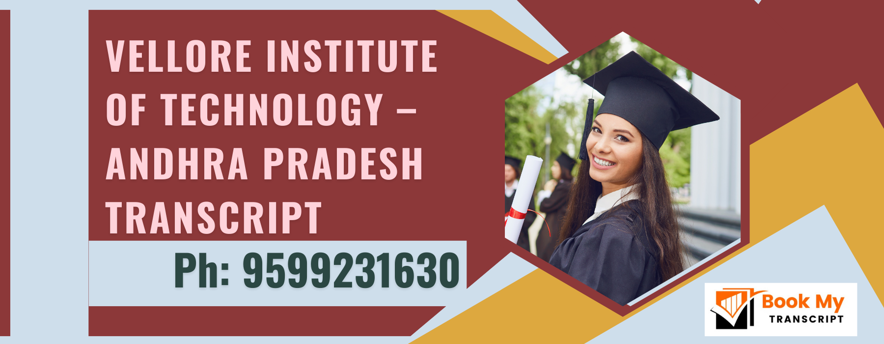 Vellore Institute of Technology – Andhra Pradesh Transcript, Moi, Degree Certificate, Duplicate Marksheet, lor-9599231630