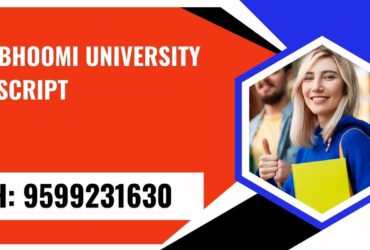 Vijaybhoomi University Transcript, Moi, Degree Certificate,  9599231630