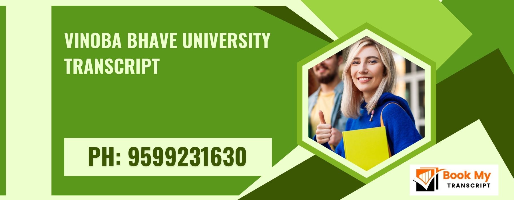 Vinoba Bhave University Transcript, Moi, Degree Certificate,  9599231630