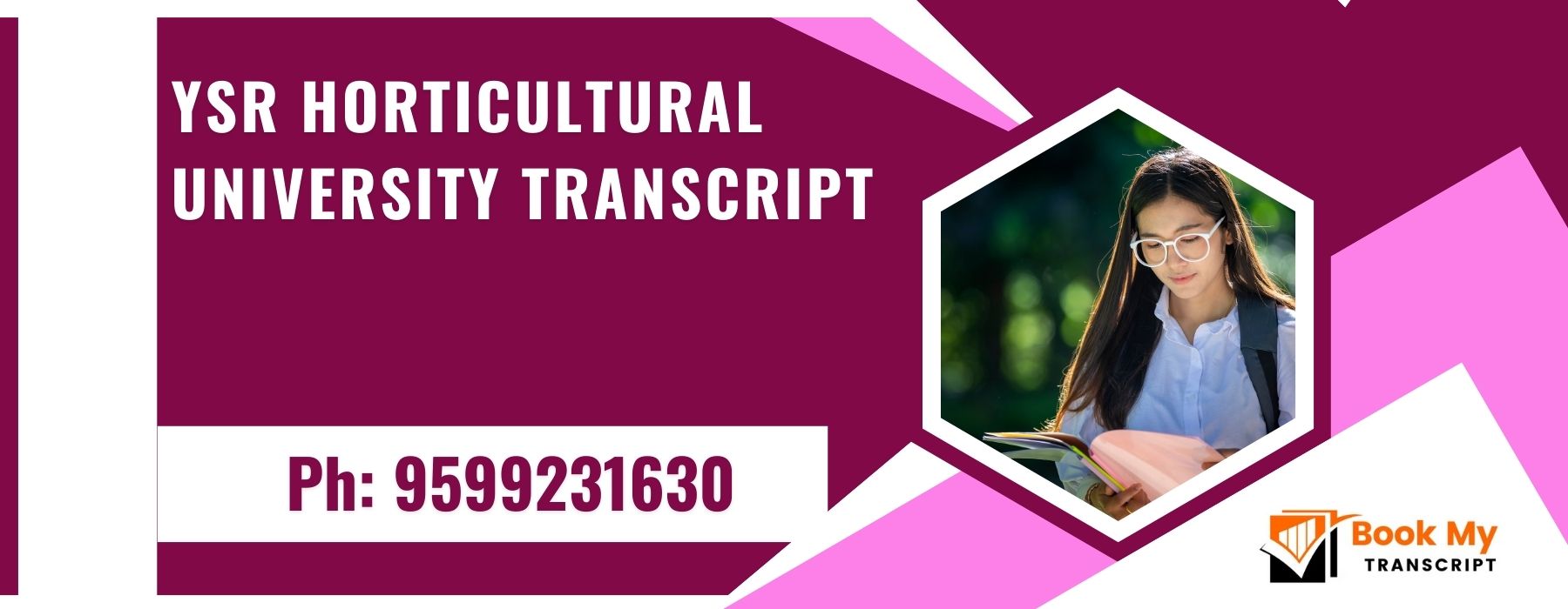 Ysr Horticultural University Transcript, Moi, Degree Certificate, Duplicate Marksheet, lor-9599231630