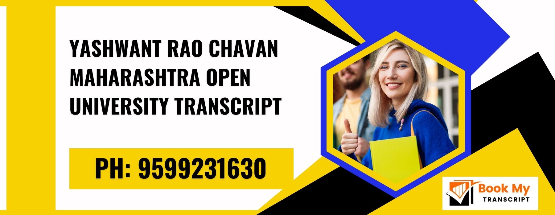 Yashwant Rao Chavan Maharashtra Open University Transcript, Moi, Degree Certificate9599231630