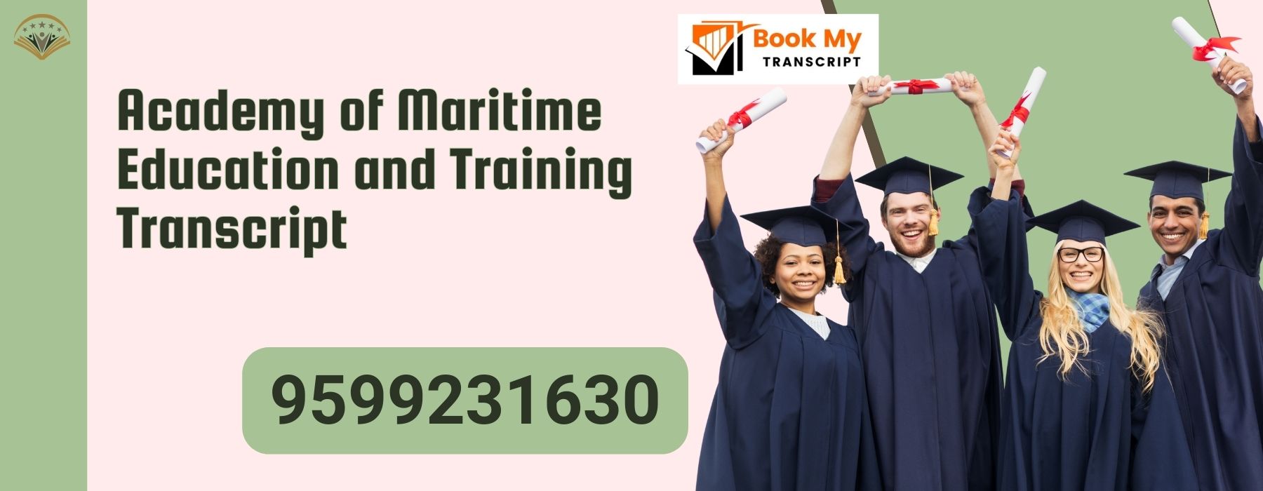 Academy of Maritime Education and Training Transcript, Moi, Degree Certificate, 9599231630