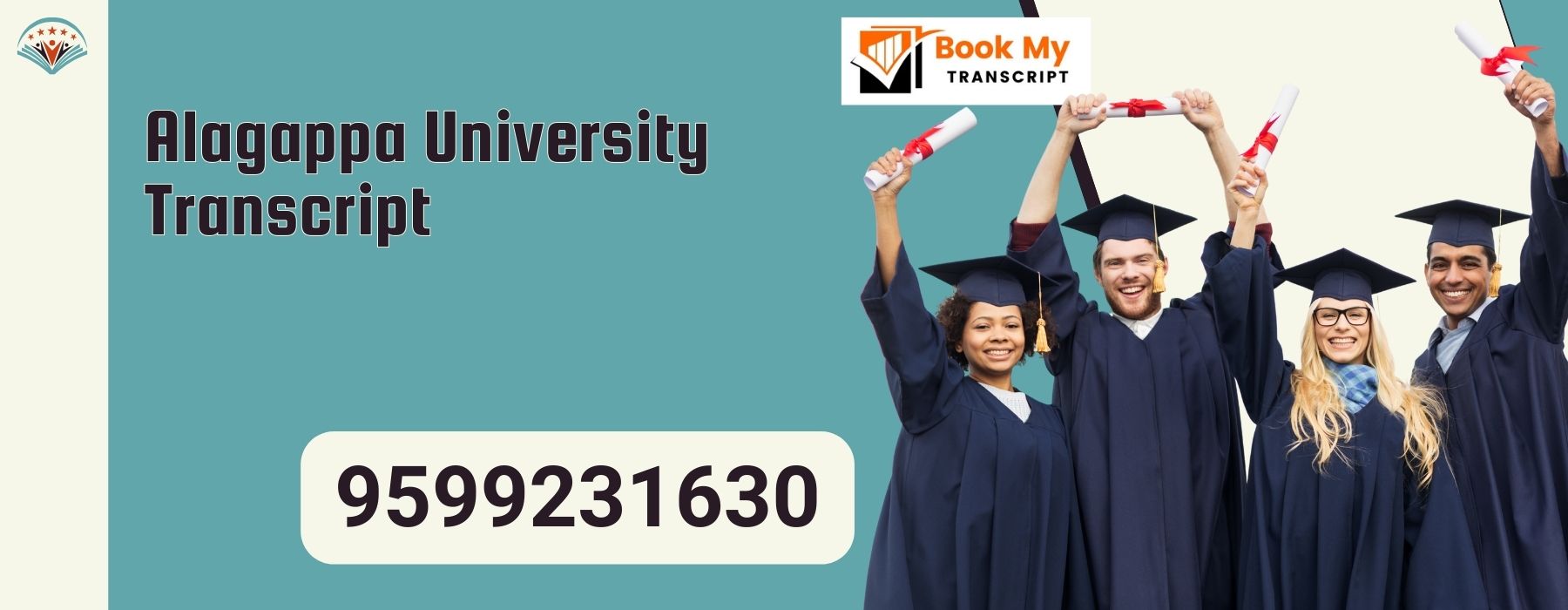 Alagappa University Transcript, Moi, Degree Certificate, 9599231630