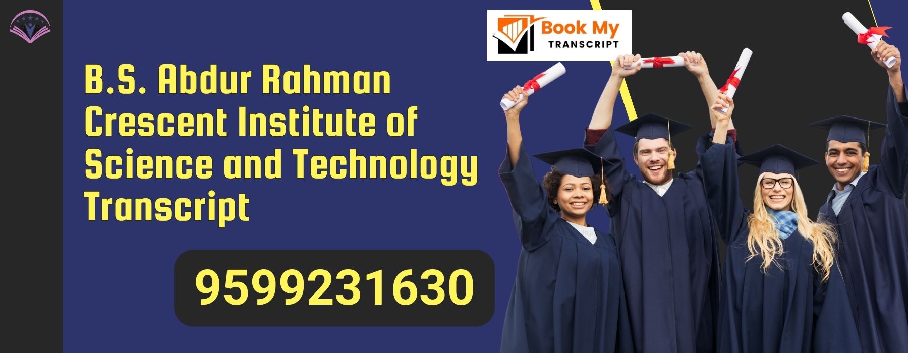 B.s. Abdur Rahman Crescent Institute of Science and Technology Transcript, Moi, Degree Certificate, 9599231630
