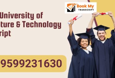 Banda University of Agriculture & Technology Transcript, Moi, Degree Certificate, 9599231630