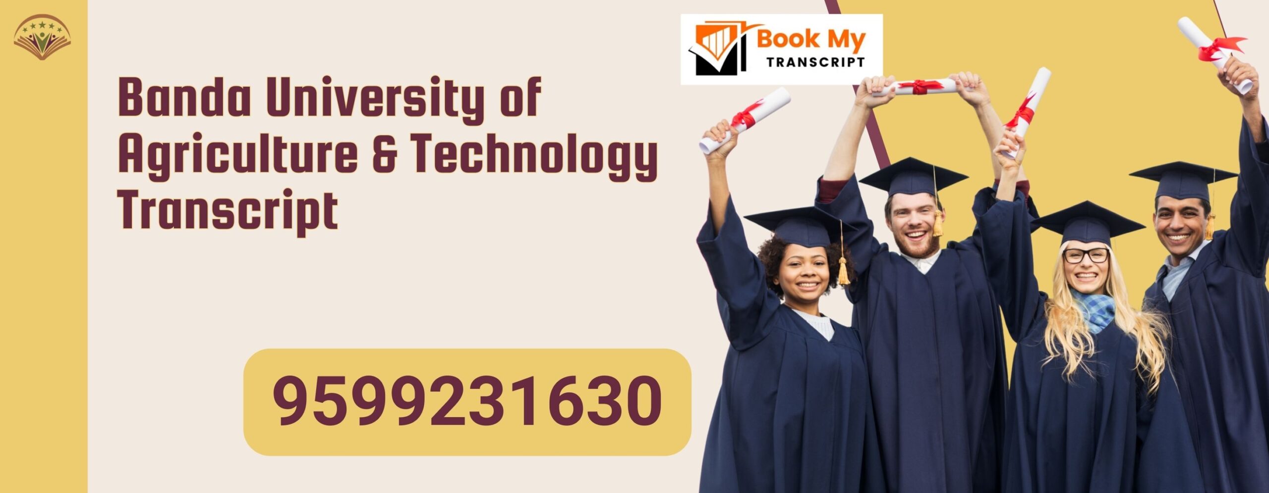 Banda University of Agriculture & Technology Transcript, Moi, Degree Certificate, 9599231630