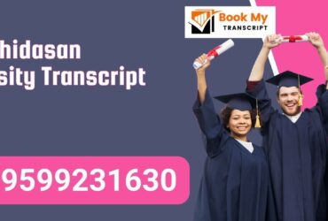 Bharathidasan University Transcript, Moi, Degree Certificate, 9599231630