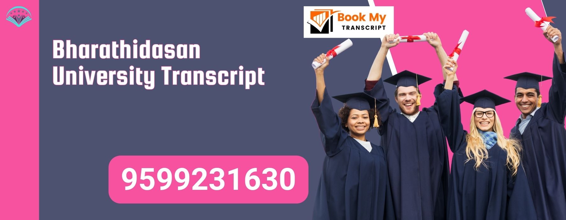 Bharathidasan University Transcript, Moi, Degree Certificate, 9599231630