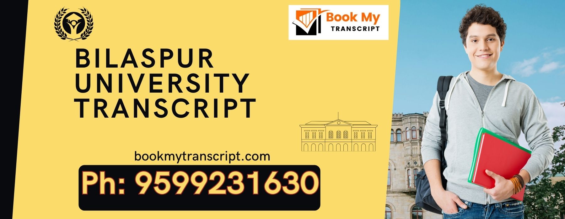 Bilaspur University Transcript, Moi, Degree Certificate, Duplicate Marksheet, lor-9599231630