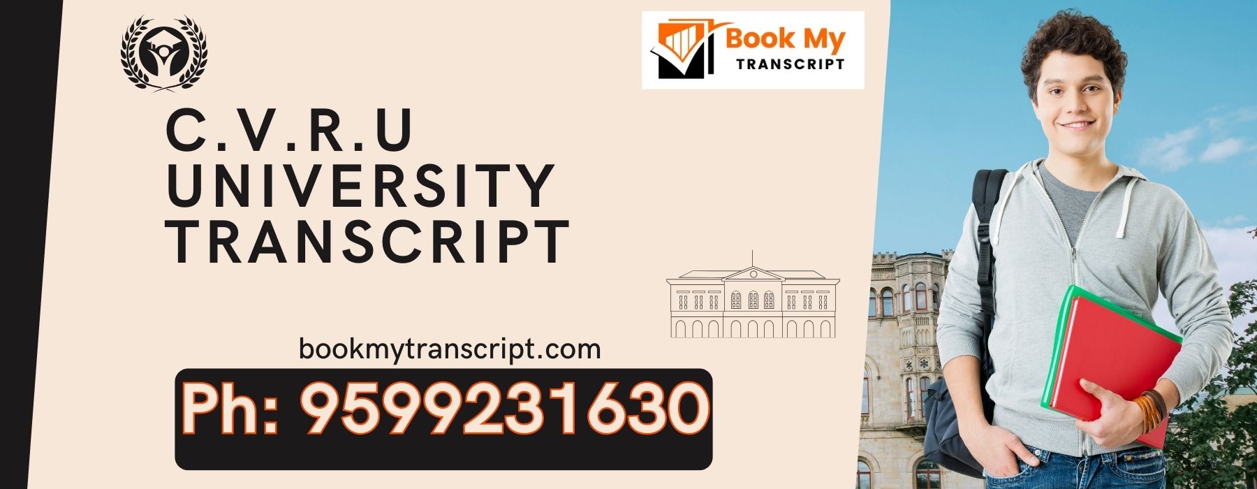 C.v.r.u University Transcript, Moi, Degree Certificate, Duplicate Marksheet, lor-9599231630