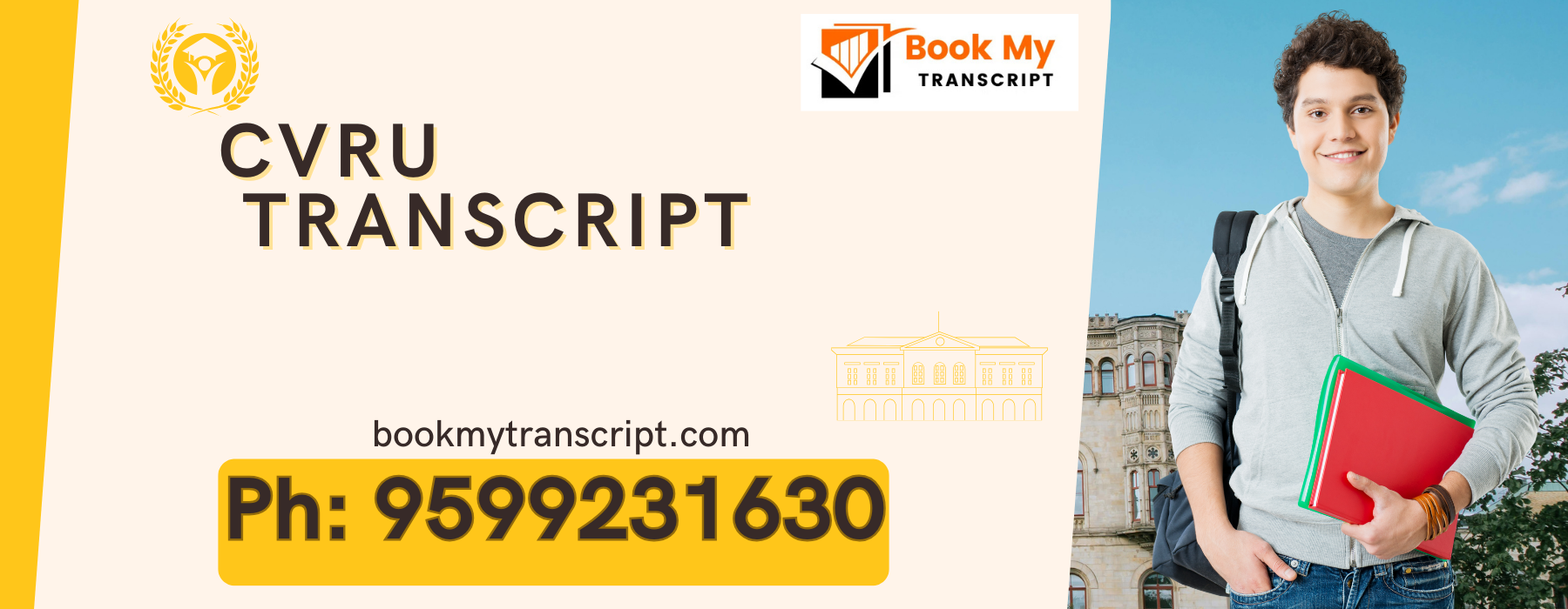 Cvru Transcript, Moi, Degree Certificate, Duplicate Marksheet, lor-9599231630