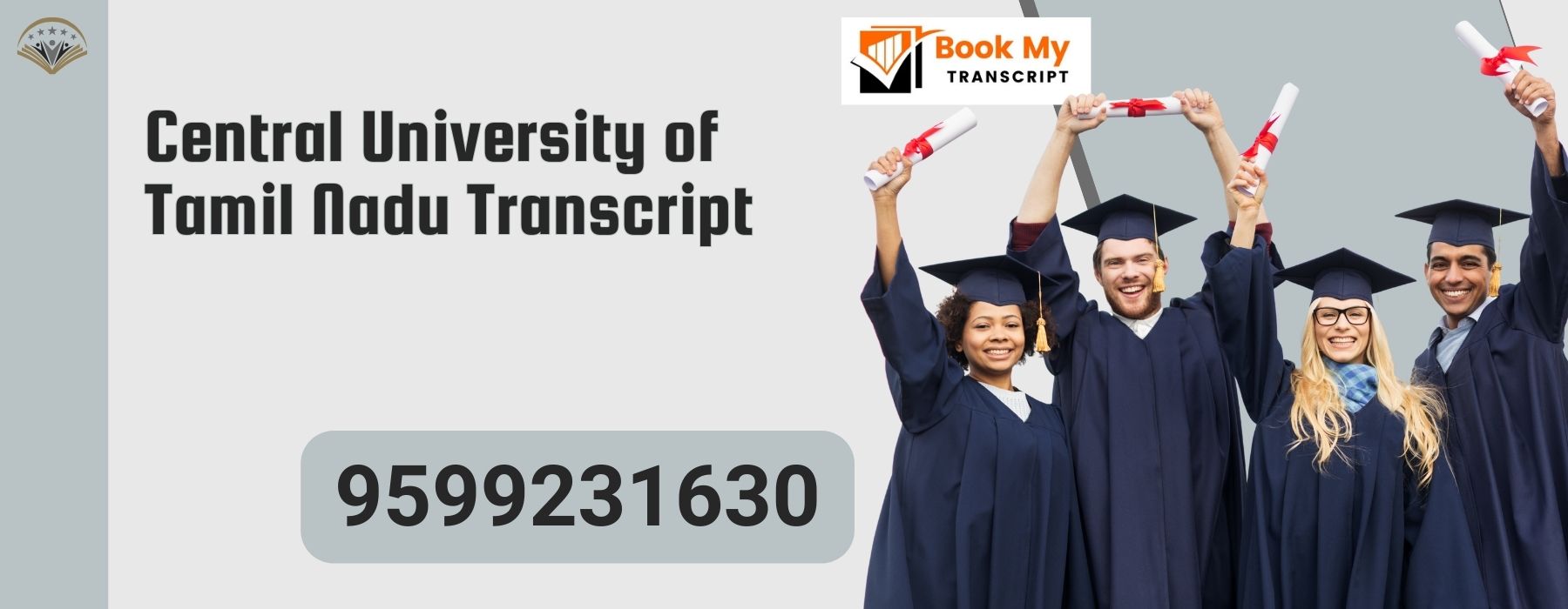 Central University of Tamil Nadu Transcript, Moi, Degree Certificate, 9599231630