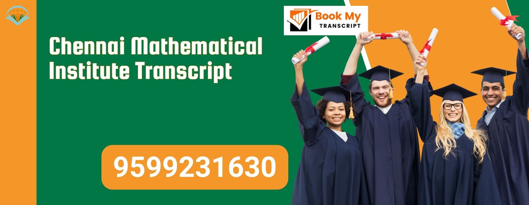 Chennai Mathematical Institute Transcript, Moi, Degree Certificate 9599231630