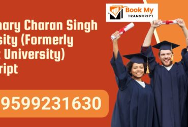 Choudhary Charan Singh University (formerly Meerut University) Transcript, Moi, Degree Certificate 9599231630