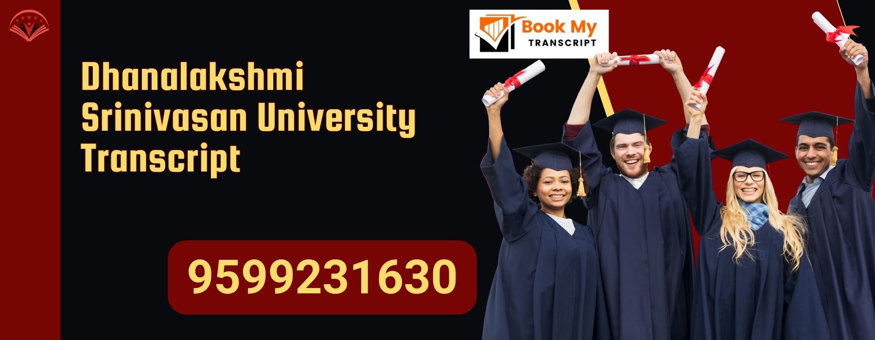 Dhanalakshmi Srinivasan University Transcript, Moi, Degree Certificate, 9599231630