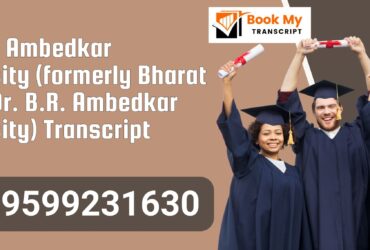 Dr. B.r. Ambedkar University (formerly Bharat Ratna Dr. B.r. Ambedkar University) Transcript, Moi, Degree Certificate, 9599231630
