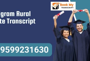Gandhigram Rural Institute Transcript, Moi, Degree Certificate 9599231630