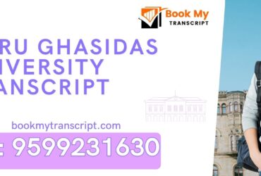 Guru Ghasidas University Transcript, Moi, Degree Certificate, Duplicate Marksheet, lor-9599231630