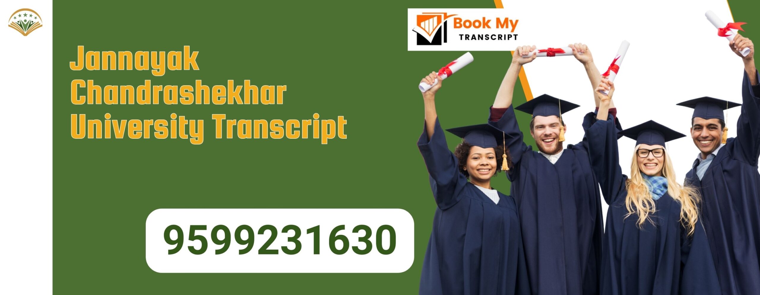 Jannayak Chandrashekhar University Transcript, Moi, Degree Certificate, 9599231630