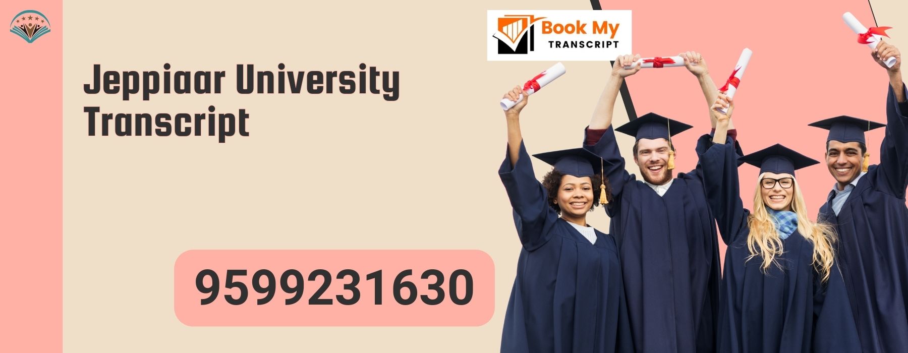 Jeppiaar University Transcript, Moi, Degree Certificate, 9599231630