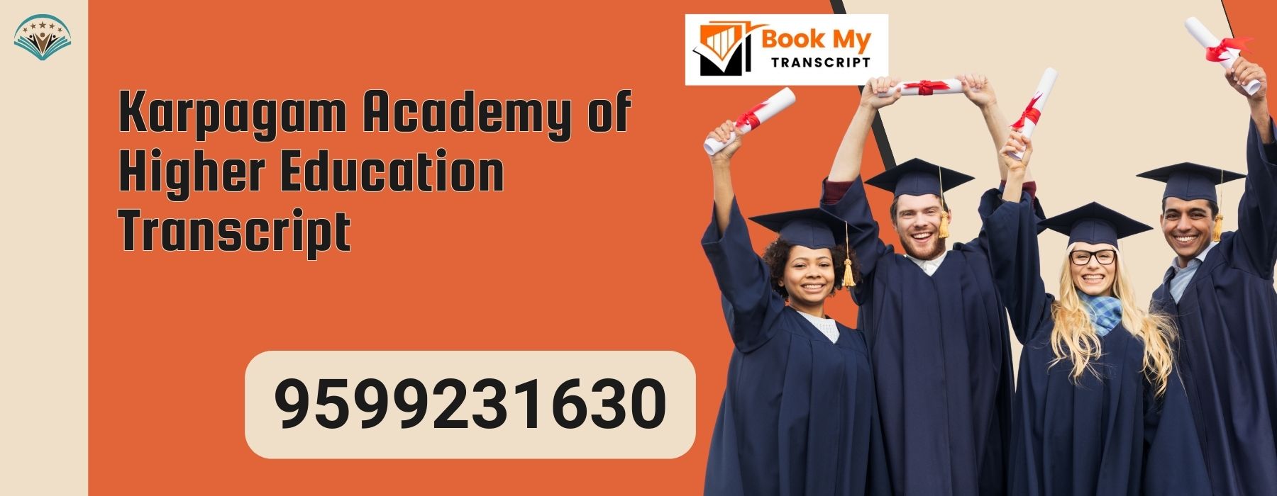 Karpagam Academy of Higher Education Transcript, Moi, Degree Certificate, 9599231630