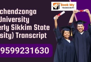 Khangchendzonga State University (formerly Sikkim State University) Transcript, Moi, Degree Certificate, 9599231630