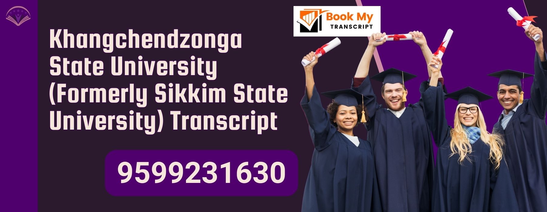 Khangchendzonga State University (formerly Sikkim State University) Transcript, Moi, Degree Certificate, 9599231630