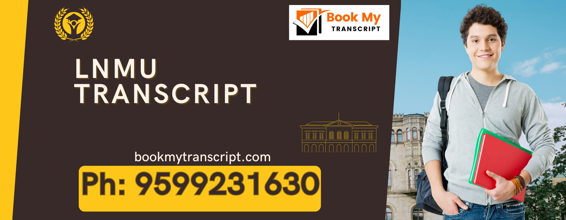 Lnmu Transcript, Moi, Degree Certificate, Duplicate Marksheet, lor-9599231630