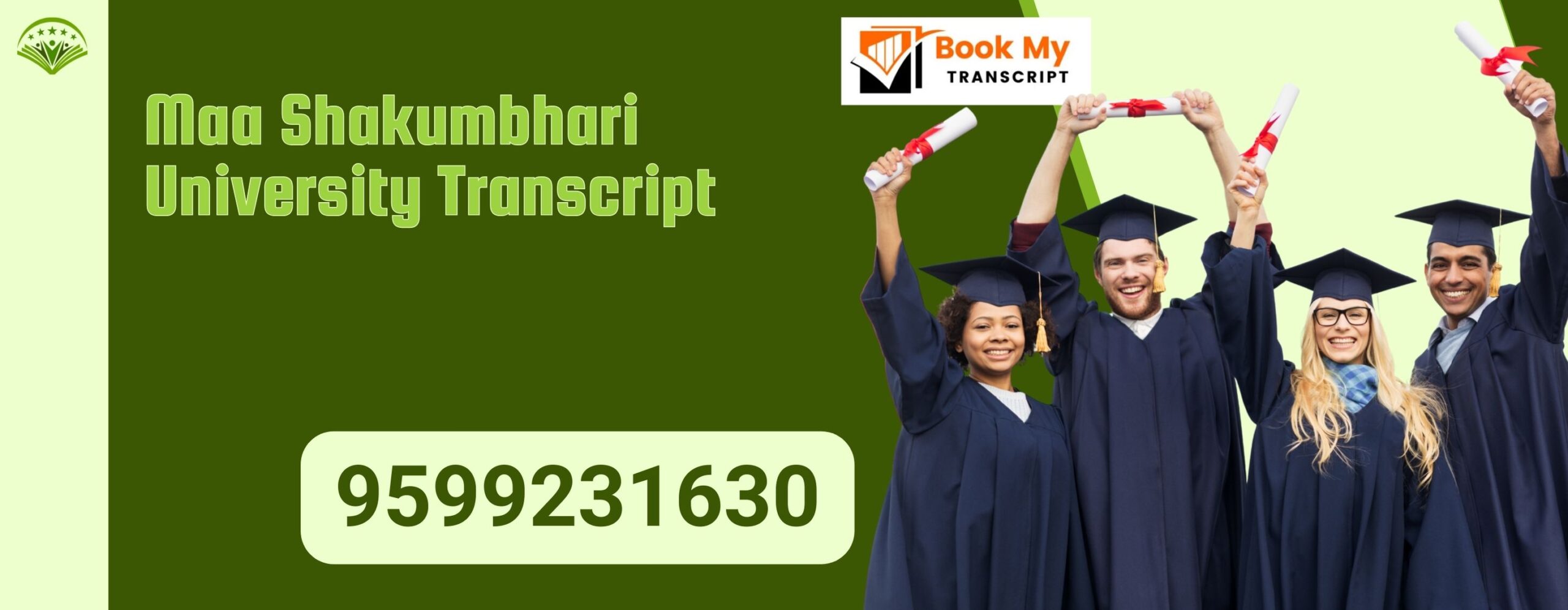 Maa Shakumbhari University Transcript, Moi, Degree Certificate 9599231630