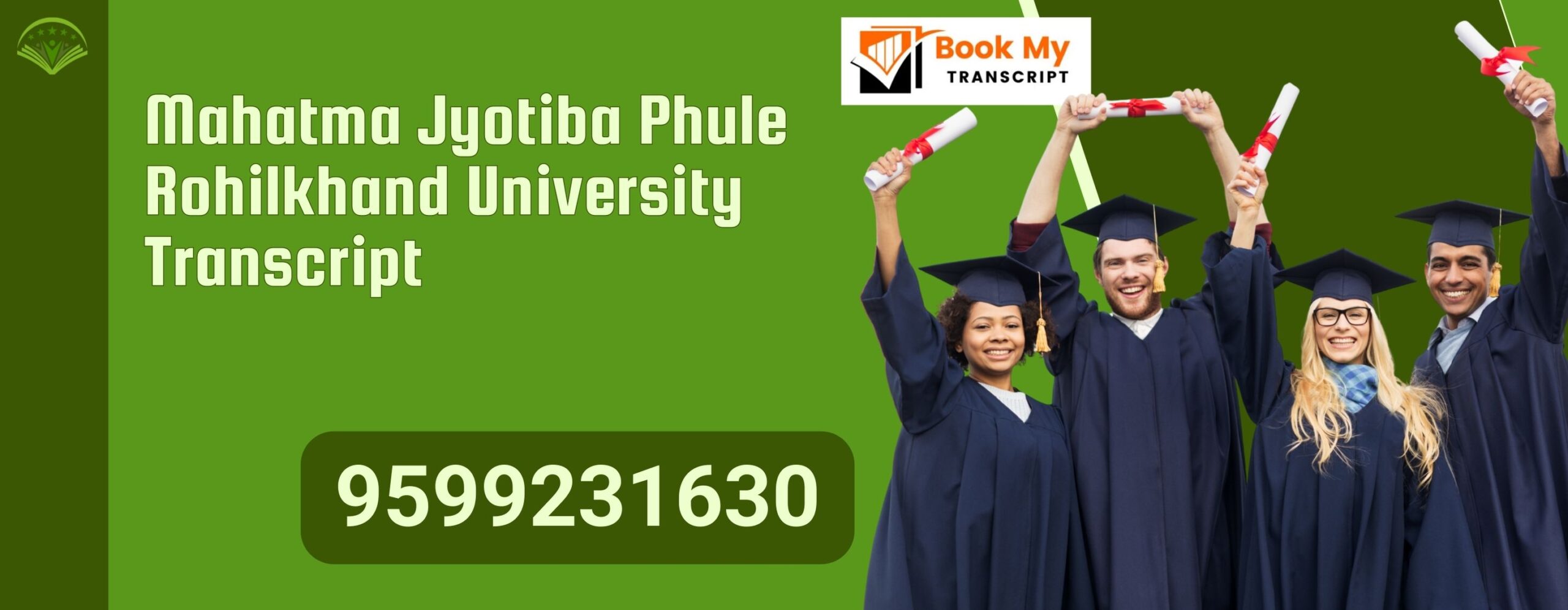 Mahatma Jyotiba Phule Rohilkhand University Transcript, Moi, Degree Certificate, 9599231630