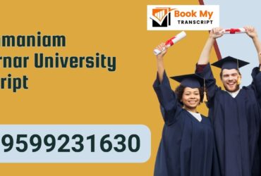 Manonmaniam Sundarnar University Transcript, Moi, Degree Certificate, 9599231630
