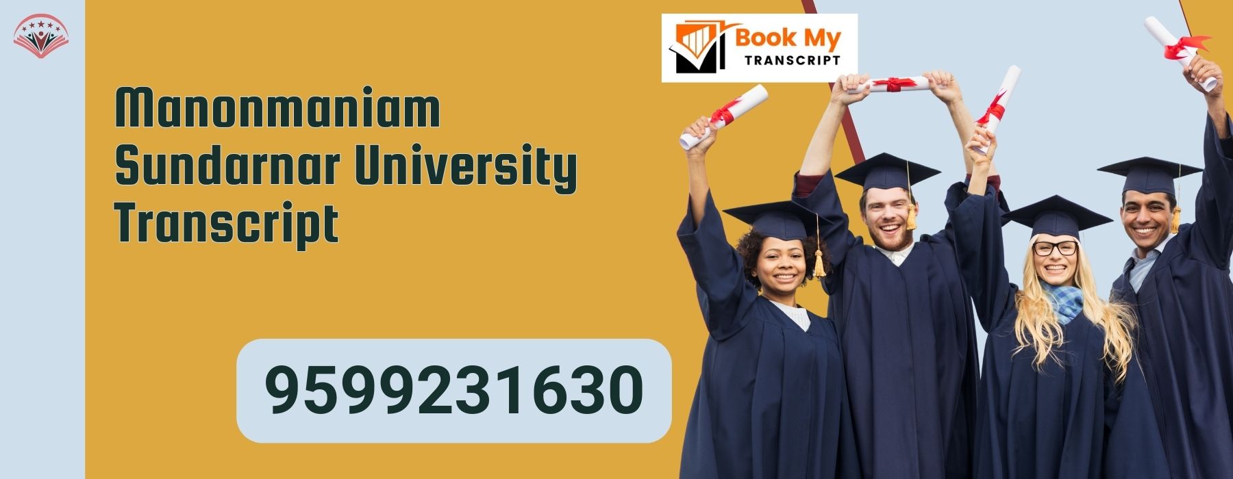 Manonmaniam Sundarnar University Transcript, Moi, Degree Certificate, 9599231630