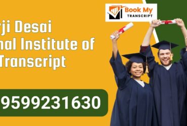 Morarji Desai National Institute of Yoga Transcript, Moi, Degree Certificate, 9599231630