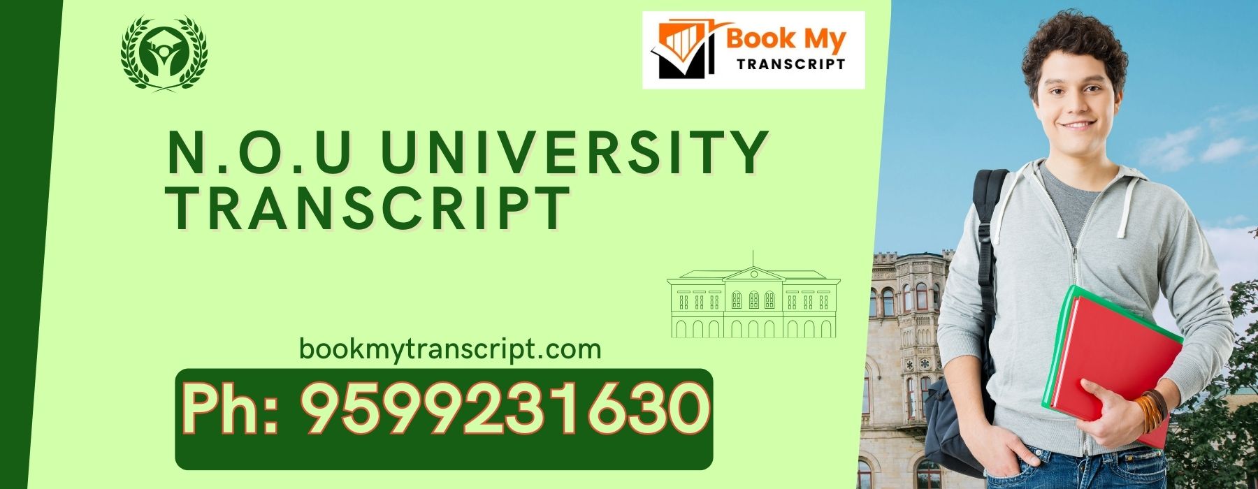 Nou Transcript, Moi, Degree Certificate, Duplicate Marksheet, lor-9599231630