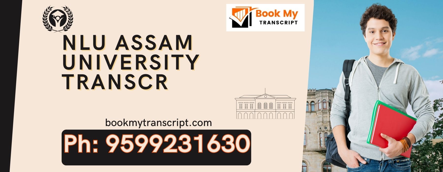 Nlu Assam University Transcript, Moi, Degree Certificate, Duplicate Marksheet, lor-9599231630