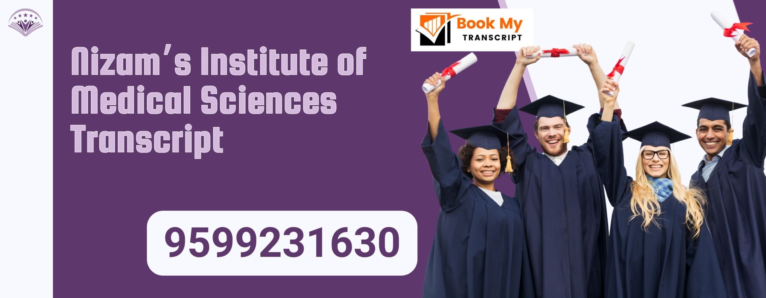Nizam’s Institute of Medical Sciences Transcript, Moi, Degree Certificate, 9599231630
