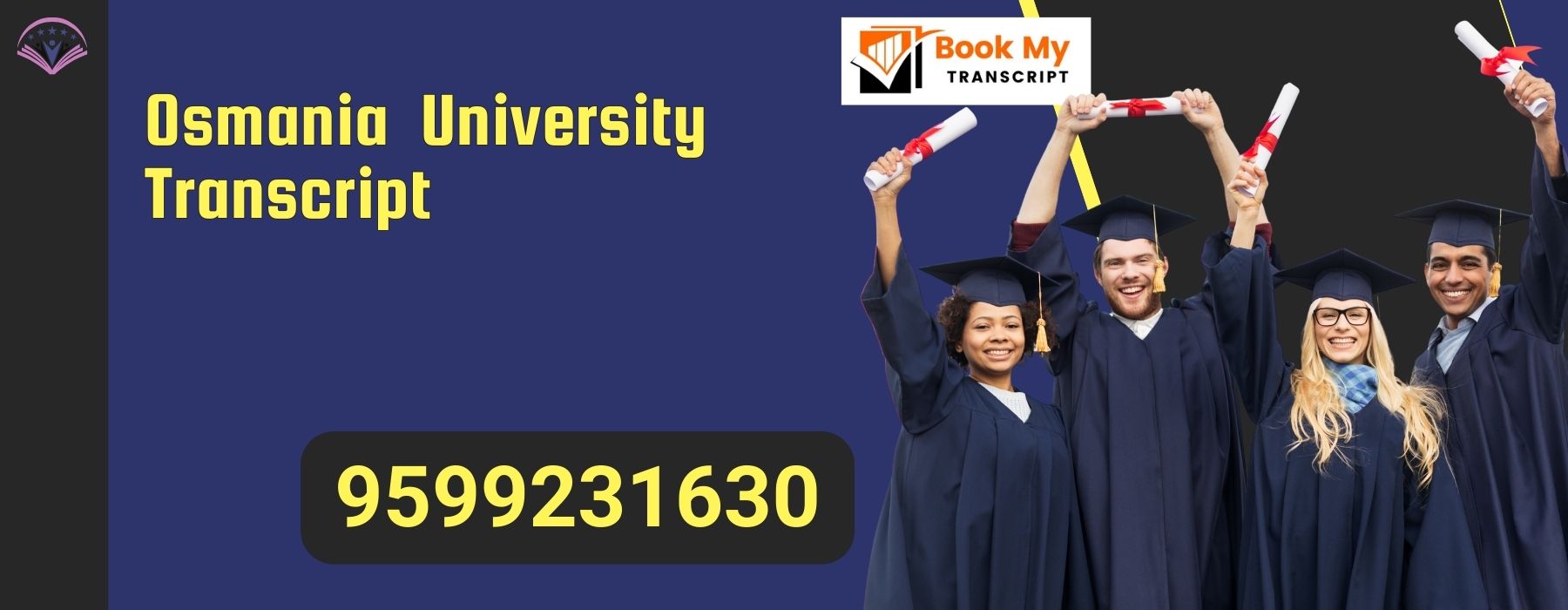 Osmania University Transcript, Moi, Degree Certificate, 9599231630